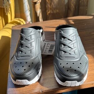 Skechers Women's Arch Fit Uno To The Max Clogs Black NWT